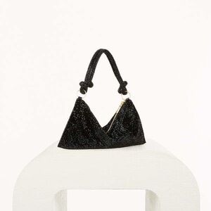 gently used cult gaia rhinestone nano shoulder bag